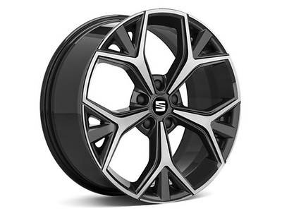Leichtmetallfelge 19", ANETO Schwarz