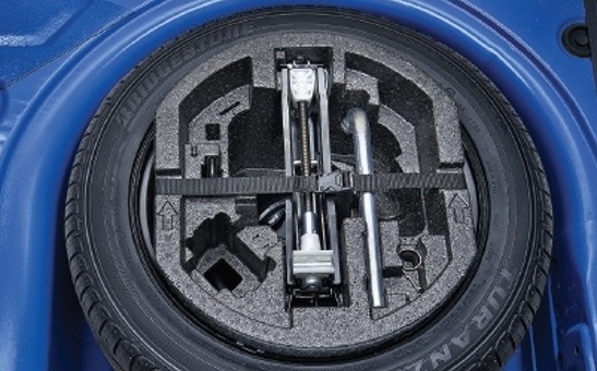 Einbauset für Reserverad Fabia III