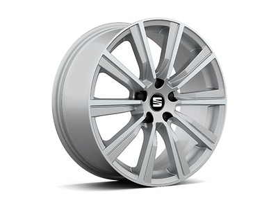 Leichtmetallfelge 18", Cup-Racer-Stil, silber