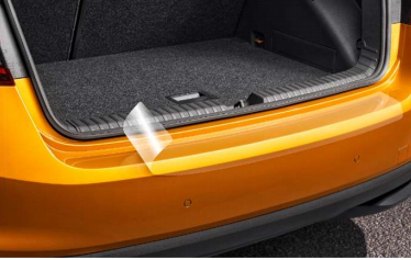 Schutzfolie für die Heckstoßstange für Fabia IV Lim. transparent