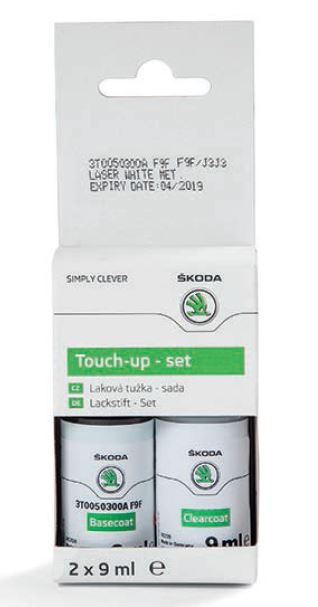 Lackstift-Set Laser-Weiss (F9F)