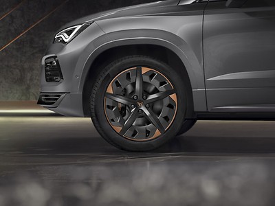19''-Leichtmetallfelgen Exclusive Aero in sportlichem Schwarz und Kupfer