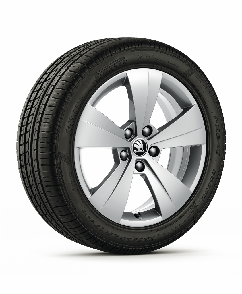 Leichtmetallfelge Helios silber 6,5Jx17" ET41