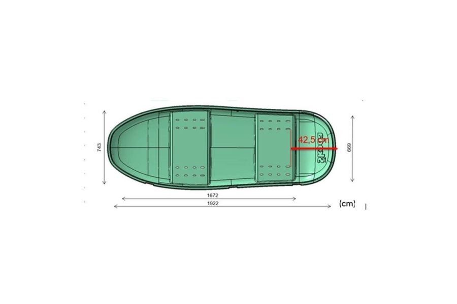 Dachbox Silber-Grau
