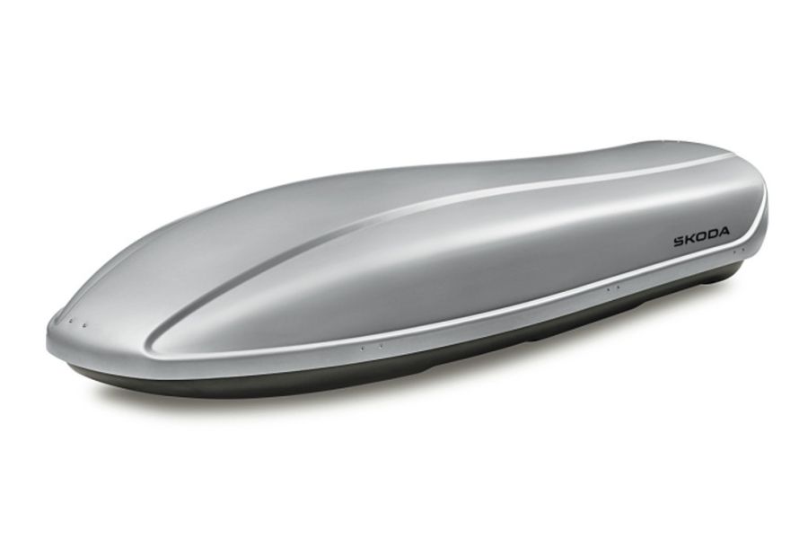 Dachbox Silber-Grau