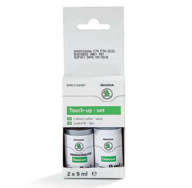 Lackstift-Set Business-Grau Metallic (F7M)